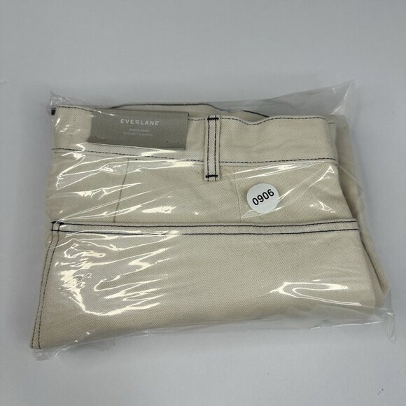 Everlane Women’s‎ NWT ECRU The Gardner Jean Wide-Leg Denim Pant W23-24.25/L24.75 - Picture 14 of 14